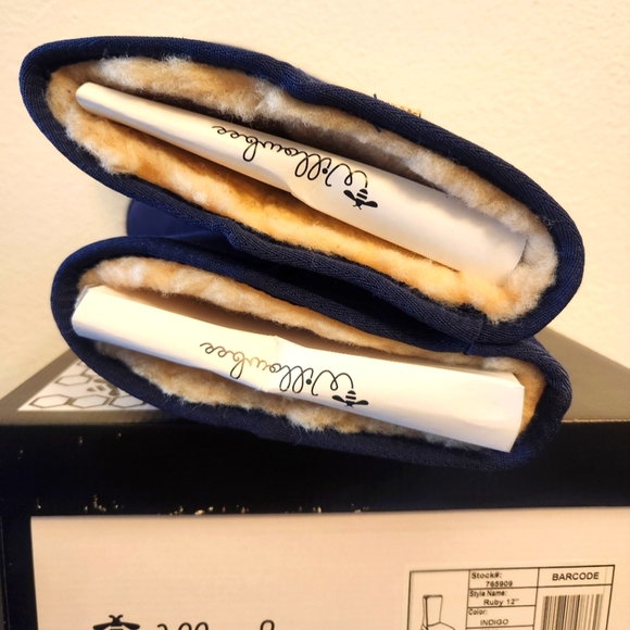 Blue tall boots - Picture 7 of 8